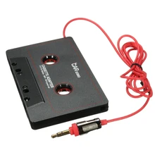 Универсальная автомобильная Кассетная Лента Стерео адаптер Лента конвертер для iPod для iPhone MP3/4 AUX кабель CD плеер 3,5 мм разъем