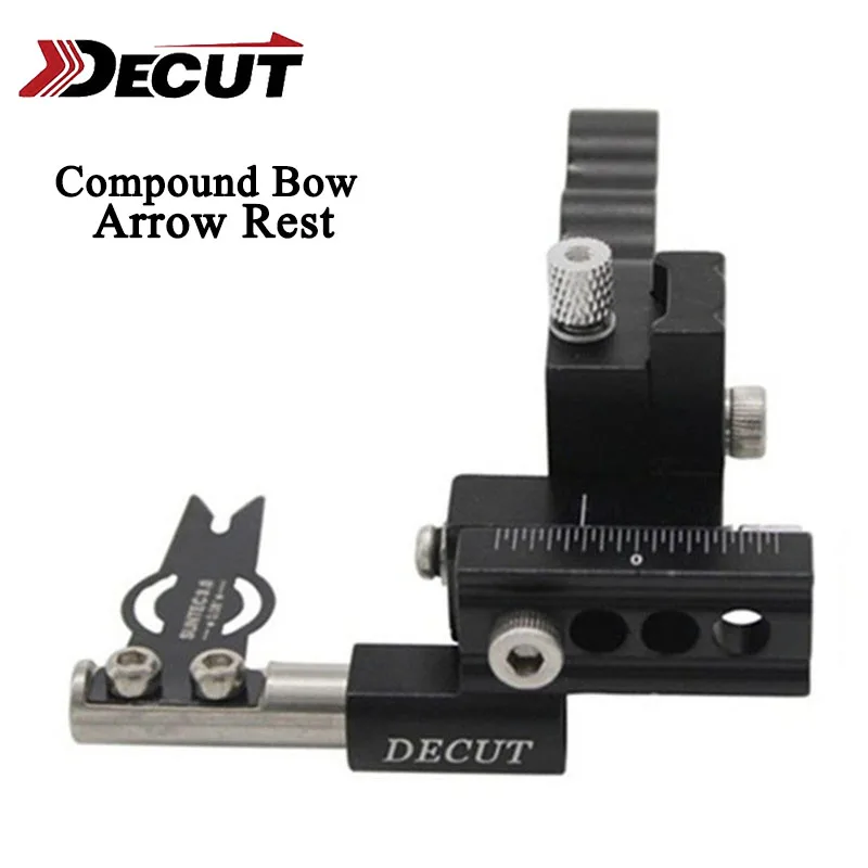 1set Archery Compound Bow Arrow Rest Manganese Steel Adjustable Right