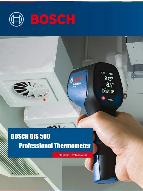 Prestatie Mantel neef Bosch Thermometer Gis 500 Non-contact Infrarood Laser Thermometer  Thermometer Industriële Elektronische Thermometer