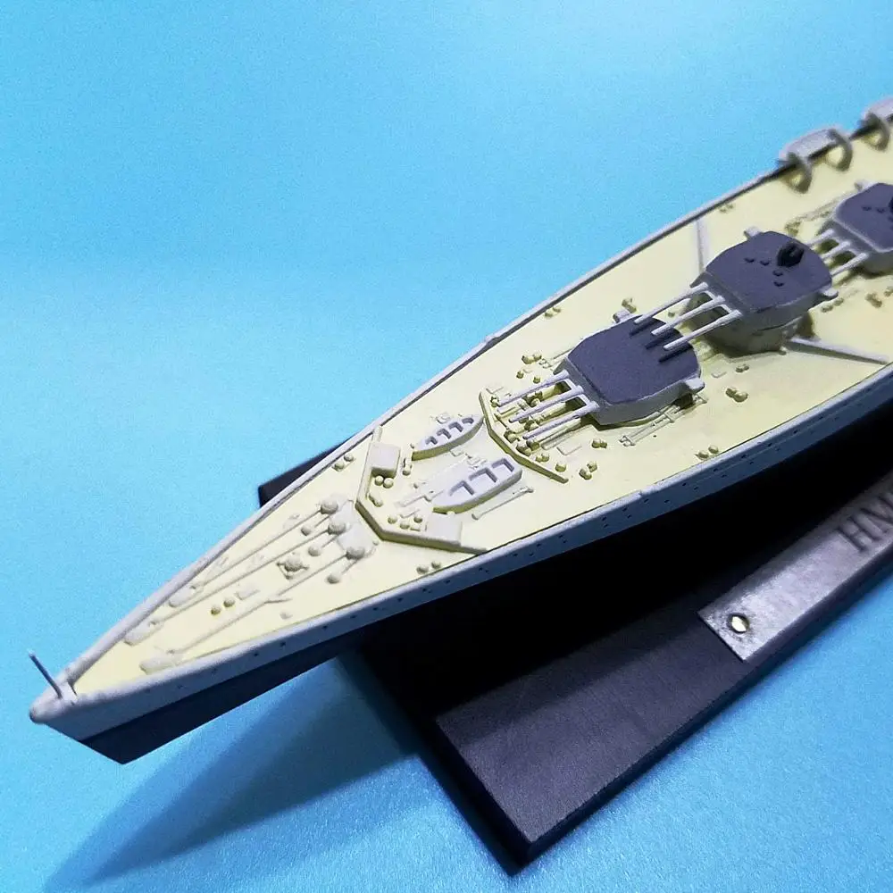 Второй мировой войны британский HMS Nelson 1/1250 литье под давлением модель корабль Атлас