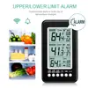 ORIA Refrigerator Thermometer 2 Wireless Sensors Indoor Outdoor Thermometer Digital Freezer Thermometer Audible Alarm 2