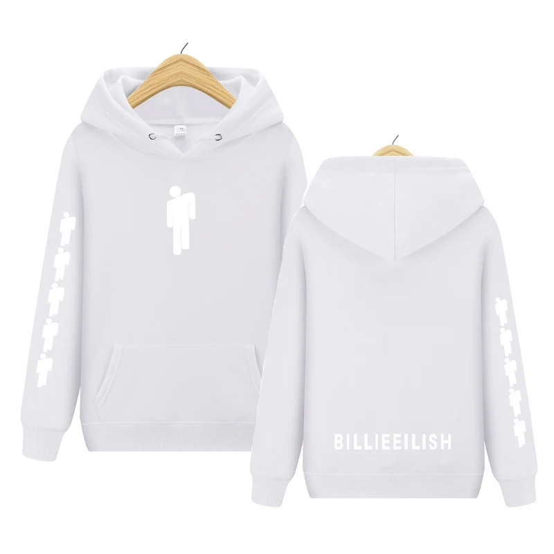 Лидер продаж Billie Eilish модные толстовки с принтом женские/мужские толстовки с капюшоном и длинным рукавом Повседневные трендовые уличные толстовки