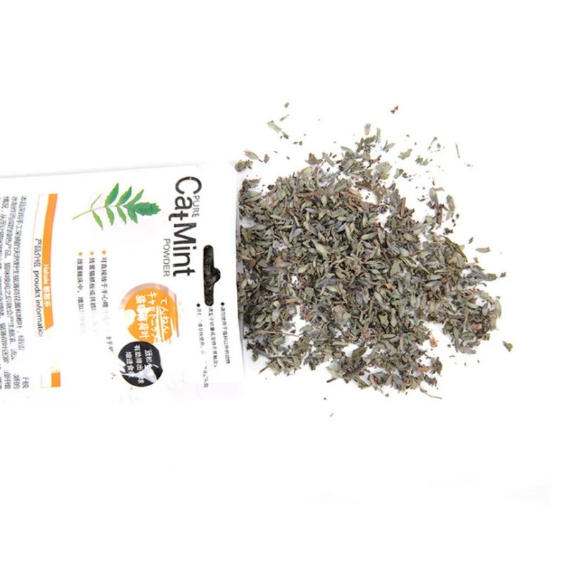 Mint Natural Organic Premium Treats Catnip Menthol Kitten Funny Flavor Sleep