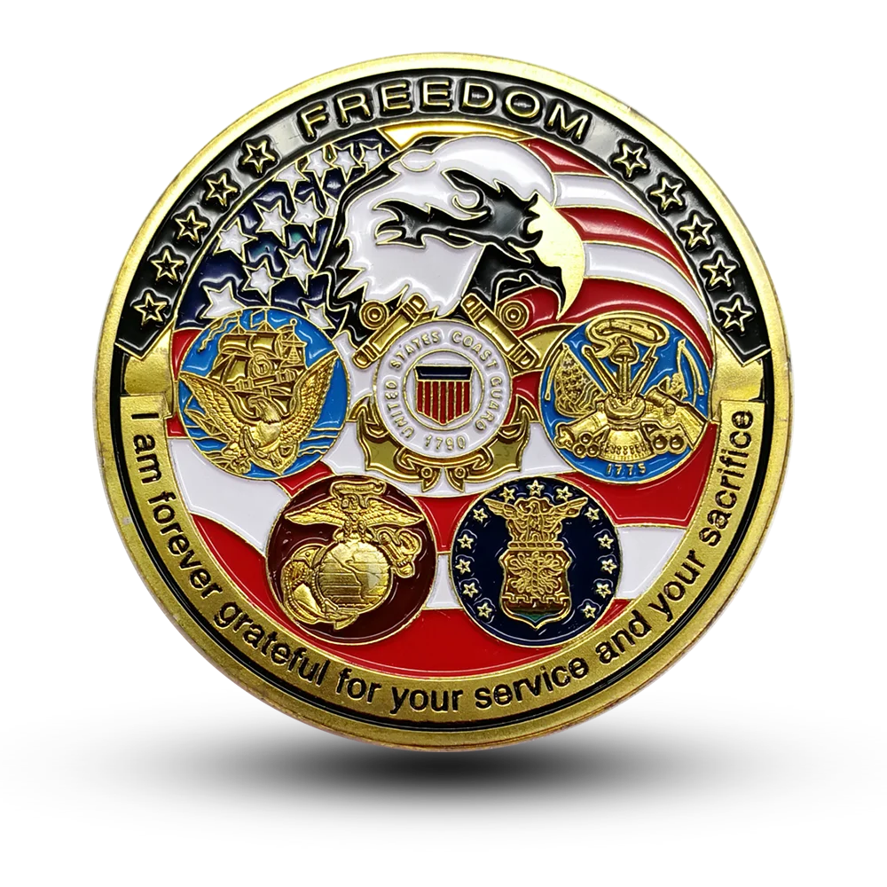 США ВМС USAF USMC армия береговой охраны американская свободная команда Золотая