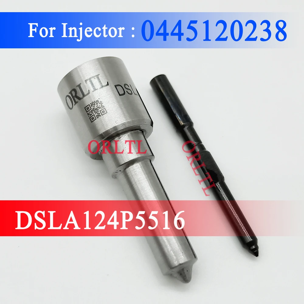 

ORLTL Diesel Injector Nozzle DSLA124P5516 (0433175516) Common Rail Injector Nozzle DSLA124P5516 (0 433 175 516) For 0445120238