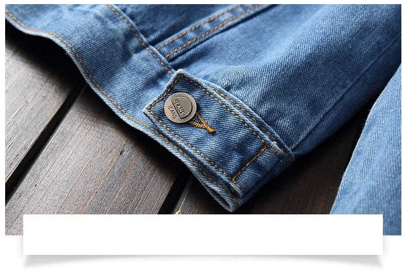 Moda Masculina Chamarra Mezclilla Hombre уличная одежда Chaqueta Vaquera Корейская жилетка приталенная куртка Chaqueta Mezclilla Hombre куртка
