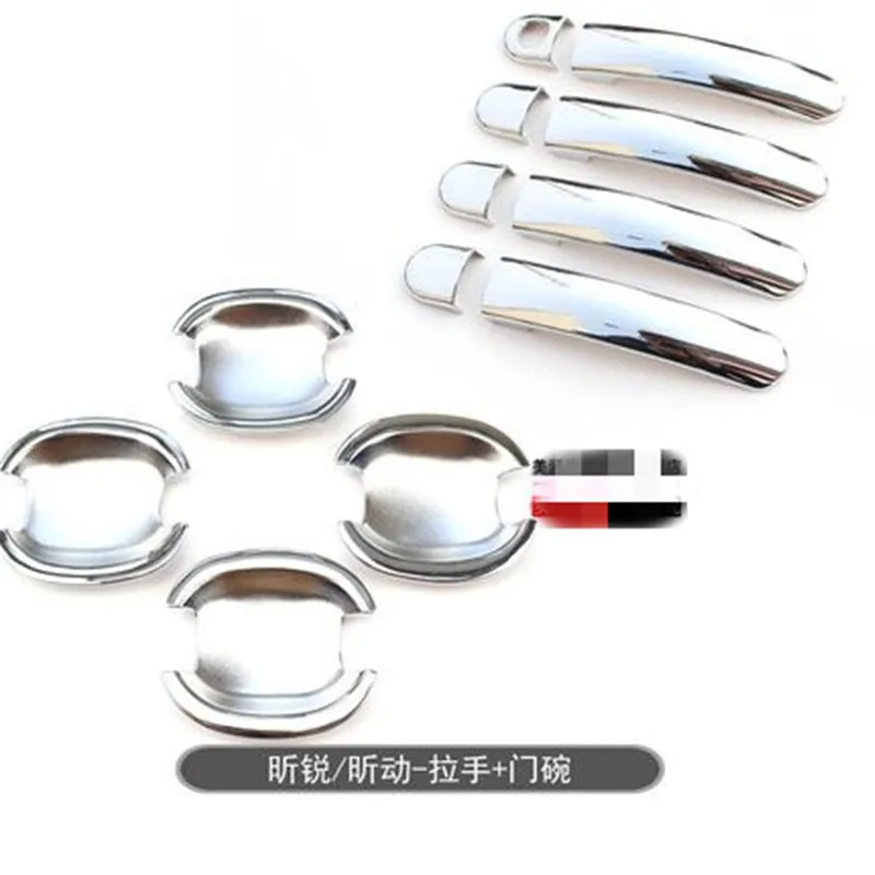 ABS Хромированная дверная ручка защитное покрытие накладка автомобильный