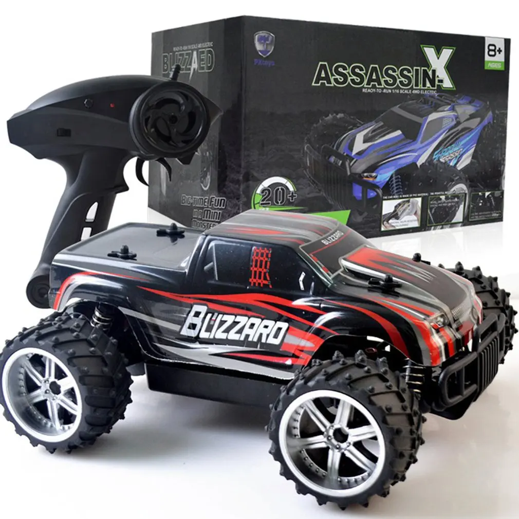 2,4 г высокий гоночный скоростной автомобиль 20 км/ч 1:16 масштаб Электрический Радиоуправляемый автомобиль рок внедорожный автомобиль электронная модель