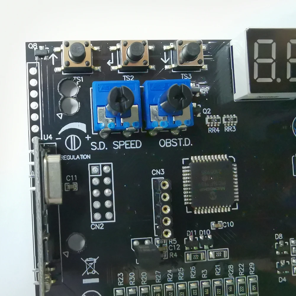 ID200 범용형 12V/24V PCB 보드 자동 더블 암 스윙 게이트 오프너 제어 보드 패널 스마트 제어 시스템