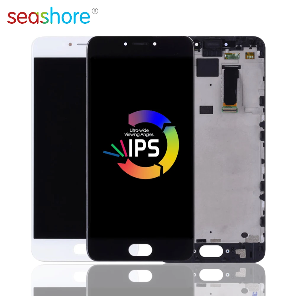 

5.5"Screen For MEIZU MX6 LCD Touch Screen Digitizer Assembly For Meizu MX6 Display with Frame Replacement M685 M685M M685Q M685H