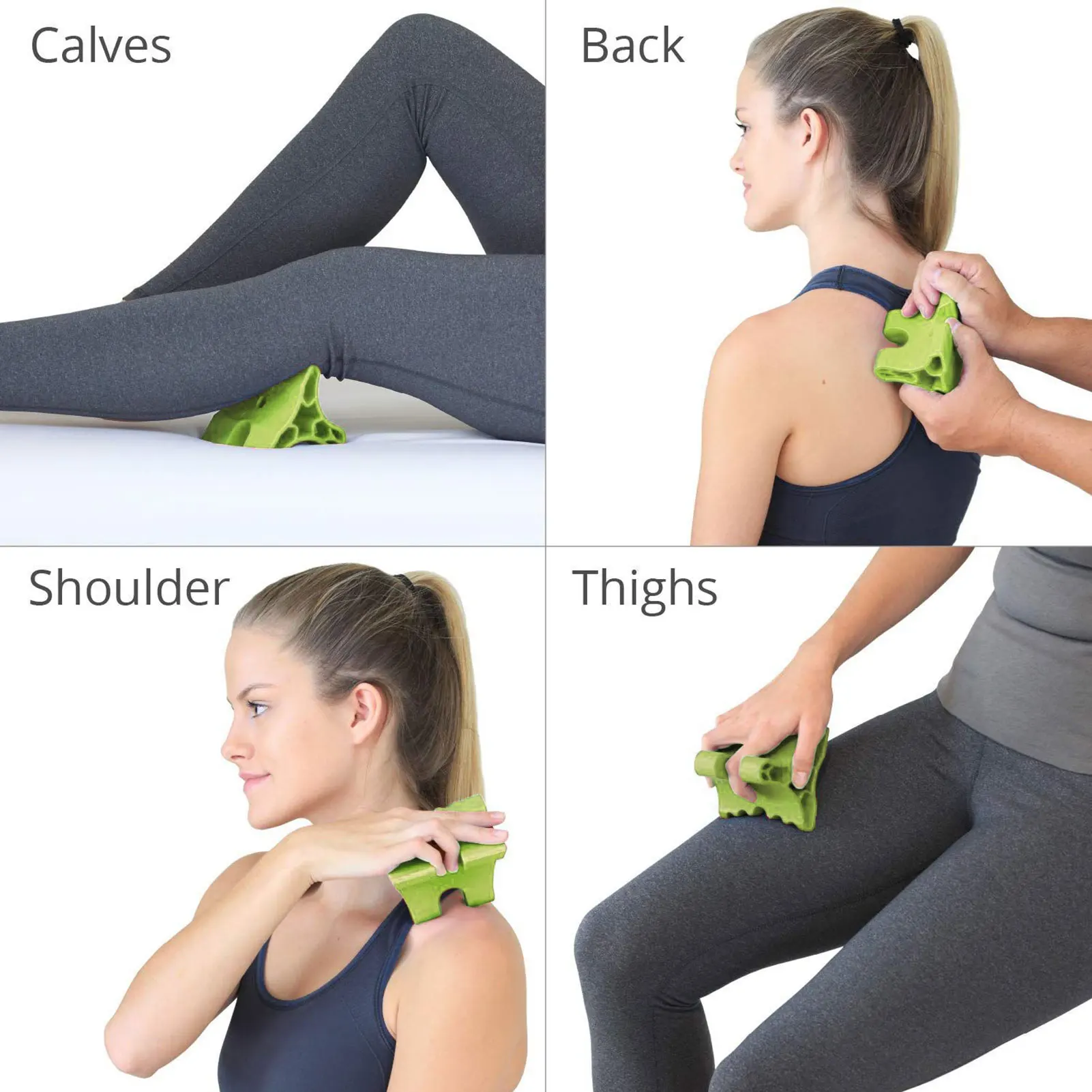 Neck Tension Reliever Occipital Release Tool Manual Full Body Massager Fitness Neck Fatigue Foot Massage Massage Pounding 5