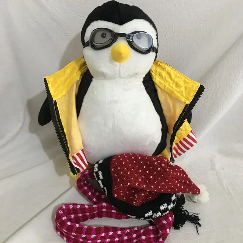 47cm Friends Joey's Friend HUGSY Plush PENGUIN Rachel Stuffed Doll for birthday gift