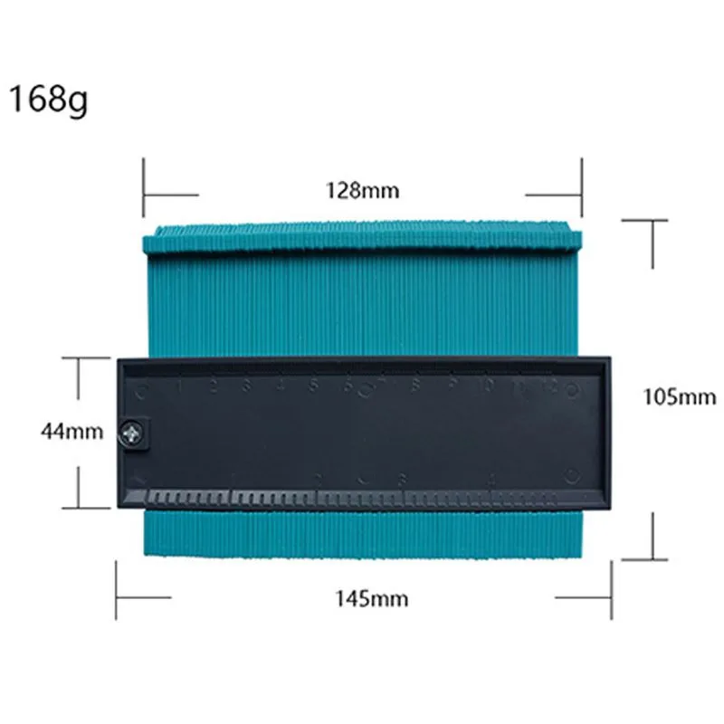 Профиль плитки измеритель профиля плитка Деревообработка измерительная линейка ABS контурный Дубликатор контурный датчик инструменты для дома