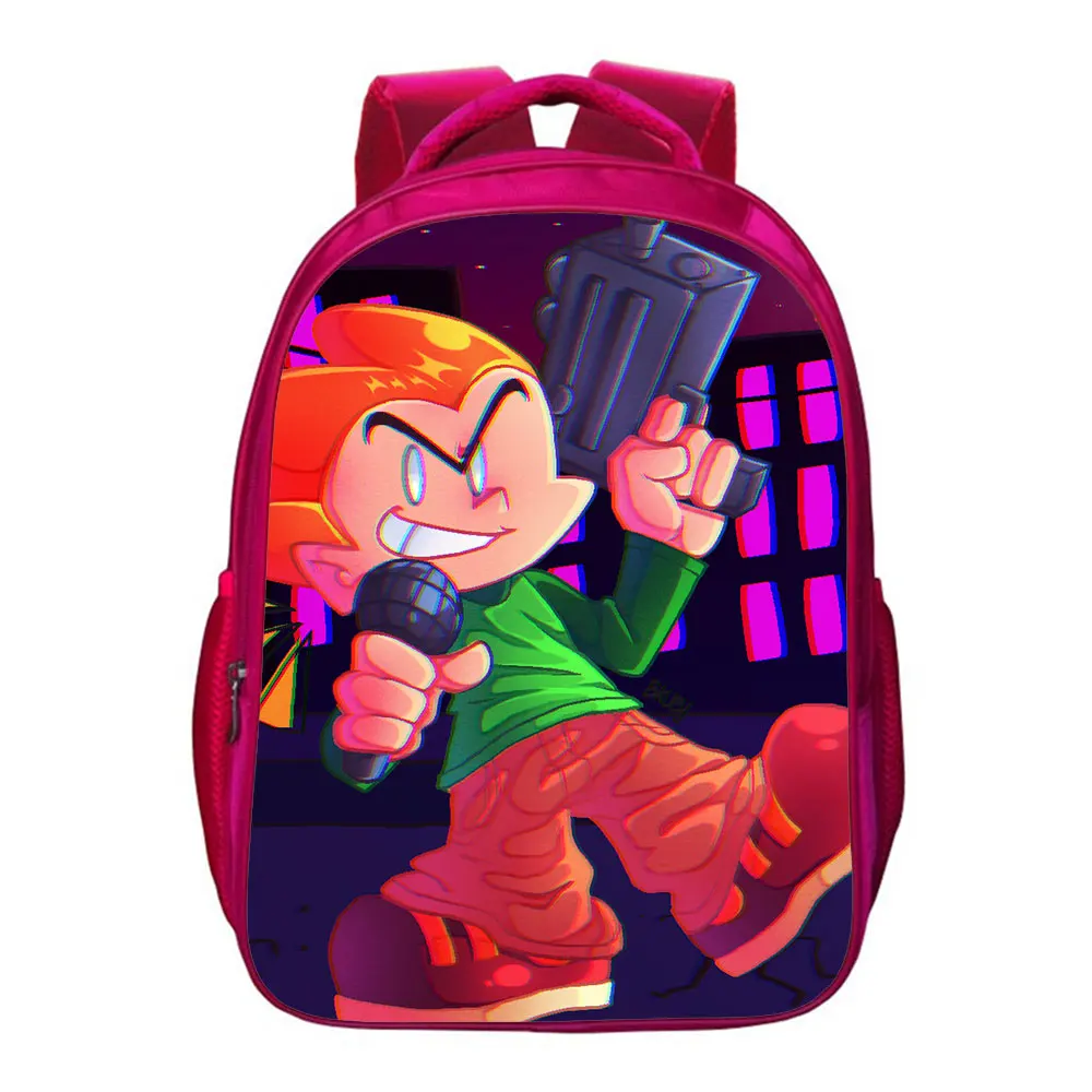 Friday Night Funkin School Bag Backpack Teens Storage Bag Travel Bags Children Rucksack 16 Inches Cartoons Bag Mochila