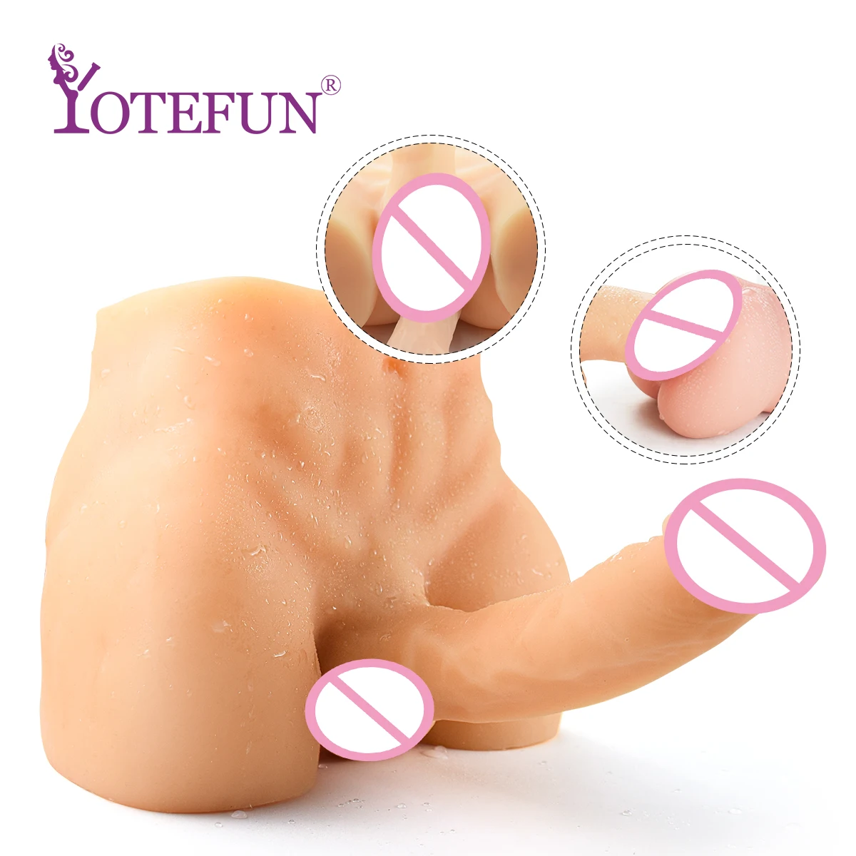 Силиконовые секс куклы YOTEFUN Реалистичная кукла Torso для взрослых и женщин с