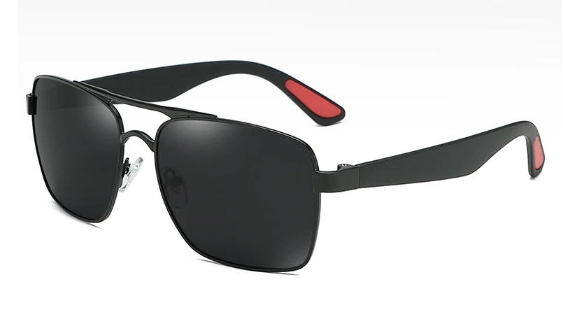 48028 пластиковые титановые поляризованные солнцезащитные очки ретро для мужчин и женщин Мода UV400