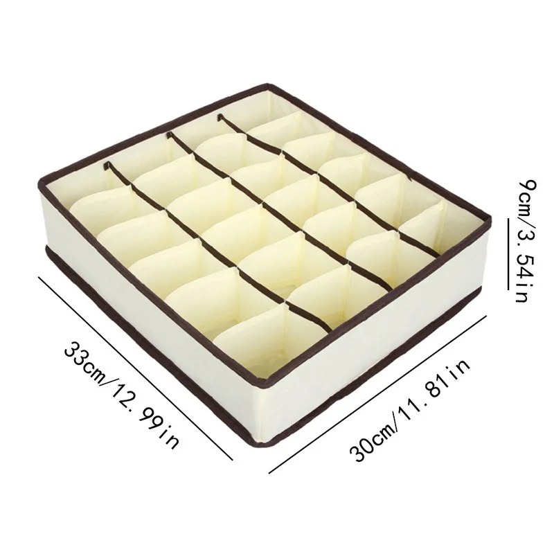 Многоразмерный органайзер для бюстгальтера, нижнего белья, складная домашняя коробка для хранения, нетканый шкаф, ящик для шкафа, органайзер для шарфов, носков