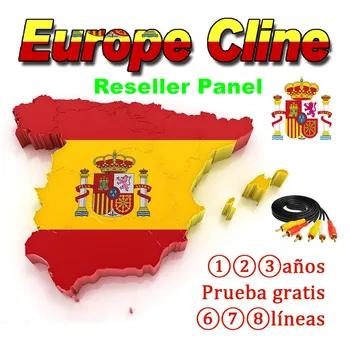 

cline Europa ，Spain Server， stable 3/4/5/6/7/8 Lines Oscam Cline ，Reseller Panel， free test