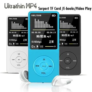 

Fashion Colorful 70 Hours Playback MP3 MP4 Lossless Sound Music Player FM Recorder TF Card