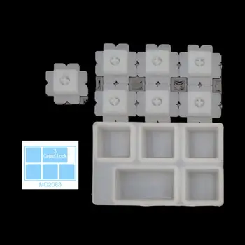 

Mechanical Gaming Keyboard Mold Computer PC Gamer Pet Paw keycaps Silicone Molds