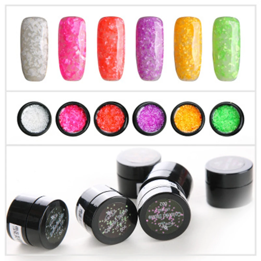 8 мл lelylina УФ гель лак с блеском для ногтей Soak Off Art Tips цветной клей Маникюр салонный набор подарок украшение для ногтей 6 цвета на выбор