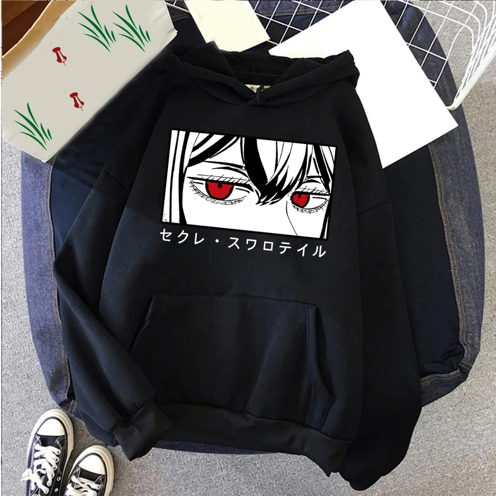 

Hot Black Clover Eyes Hoodie Anime Manga Eyes Black Hoodies Tops Clothes