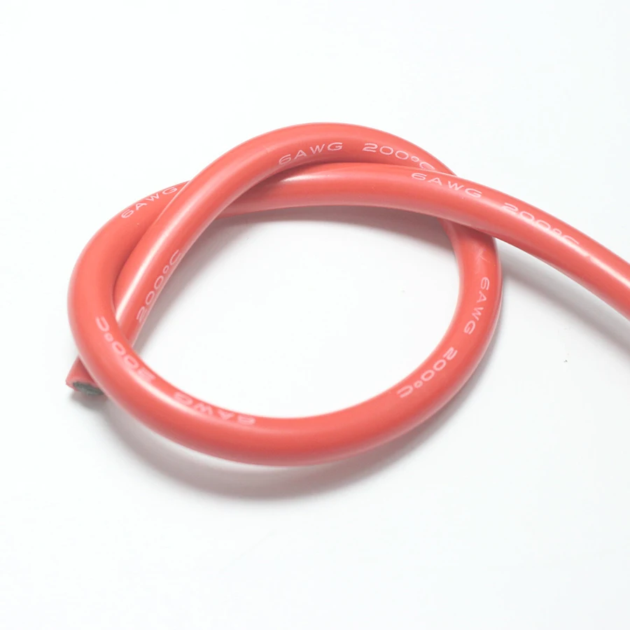 3 метровый 6AWG силиконовый провод ультра гибкий Тестовый Кабель для M28 2pin