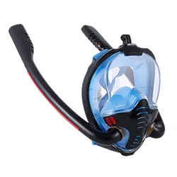 Diving Mask Adult Scuba Full Face Hd Anti Fog Scuba Mask Underwater Snorkel Mask Set Swimming Snorkel Diving Equipment Hot Sale