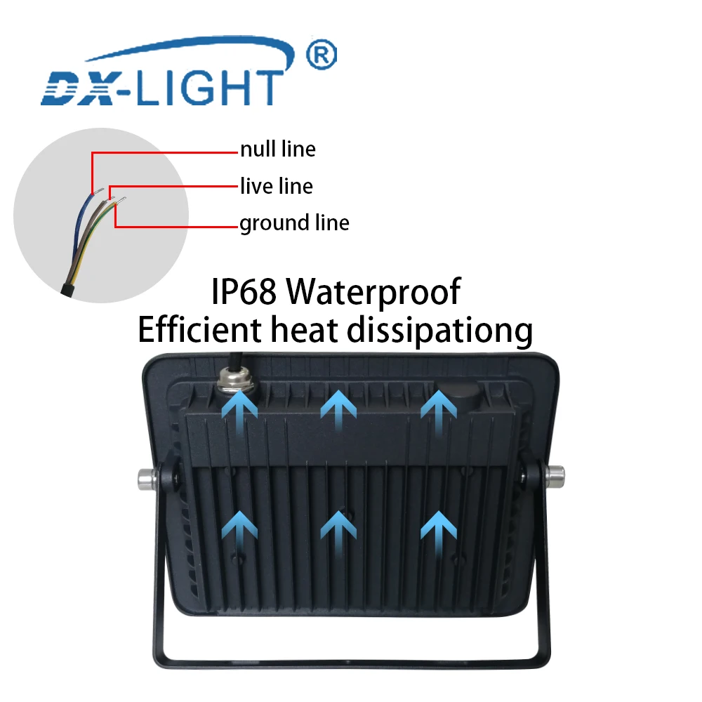 Светодиодный инженерный светильник 10 вт 20 30 50 100 рабочее освещение IP68Waterproof 220 в 230