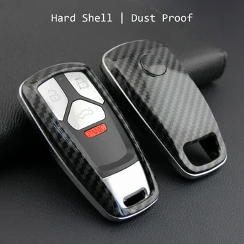 

Solid Remote Car Key Shell For B9 A4 A5 Q5 S4 S5 SQ5 Black Dust Proof Plastic