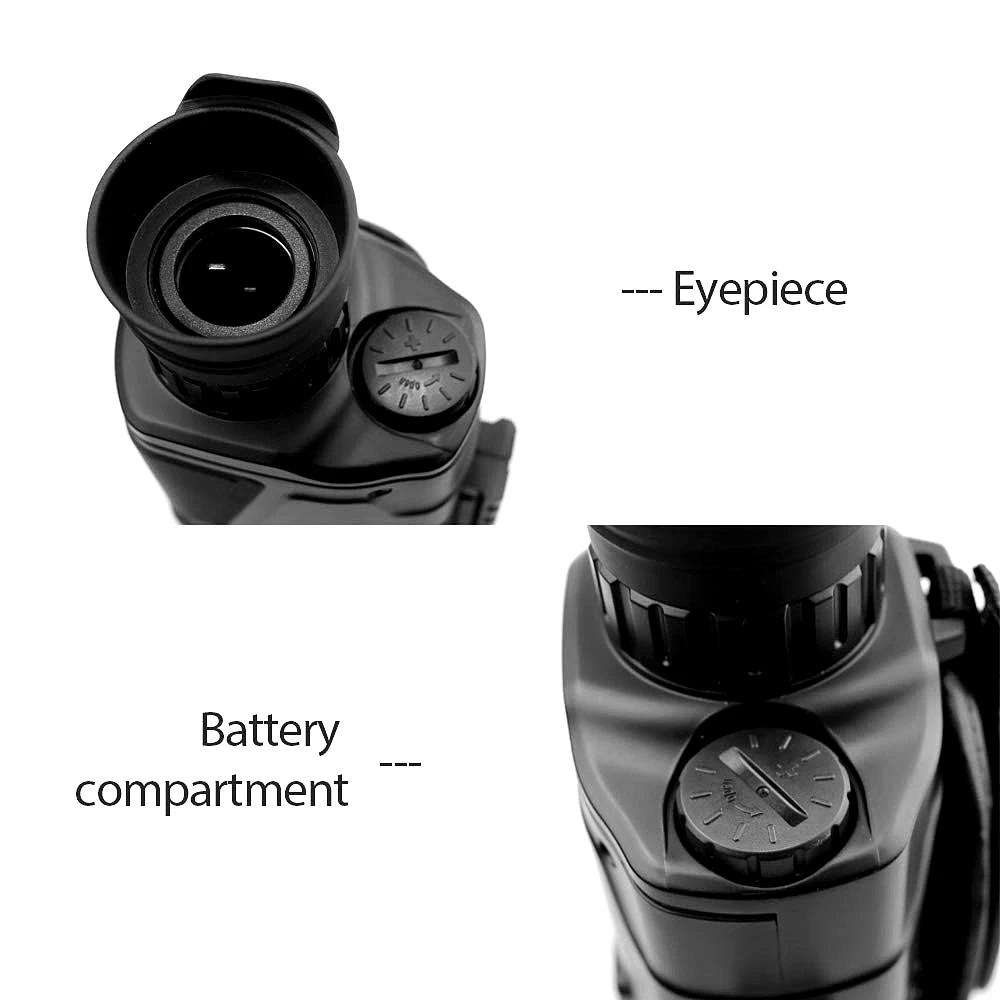 Telescope Night Vision Monocular 5X40 200m Infrared HD Camera HD Digital Day & Night Hunting Device 5MP Image Video Recording P1