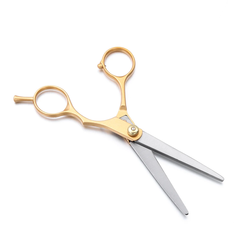 Hair Cutting Scissor Профессиональные режущие филировочные Инструменты для укладки волос ножницы из нержавеющей стали парикмахерские ножницы обычные плоские зубья лезвия - Цвет: Hair Cutting Scissor