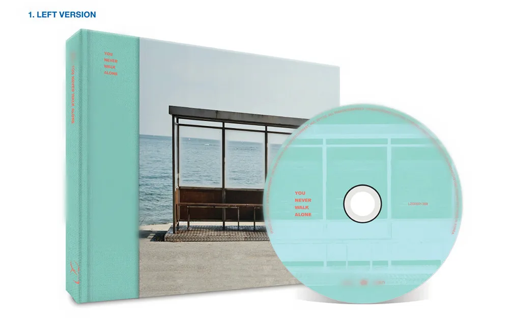 

[MYKPOP]~100% OFFICIAL ORIGINAL~ HOT KPOP BOYS WINGS: You Never Walk Alone, Album Set CD - SA1901403 - LEFT Ver.