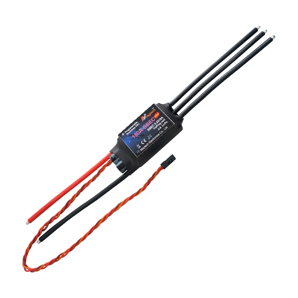 Maytech MT150A-SBEC-FP32 150A 6S Rc Самолеты ESC Скорость контроллер для Электрические планер |