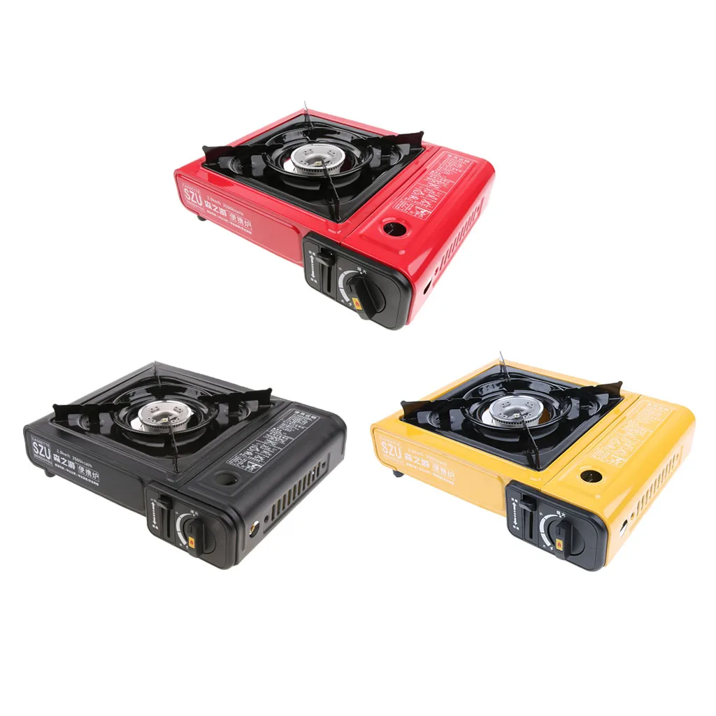 

Aluminum Gas Cooker Single Burner Outdoor Camping Hiking Cook Stove