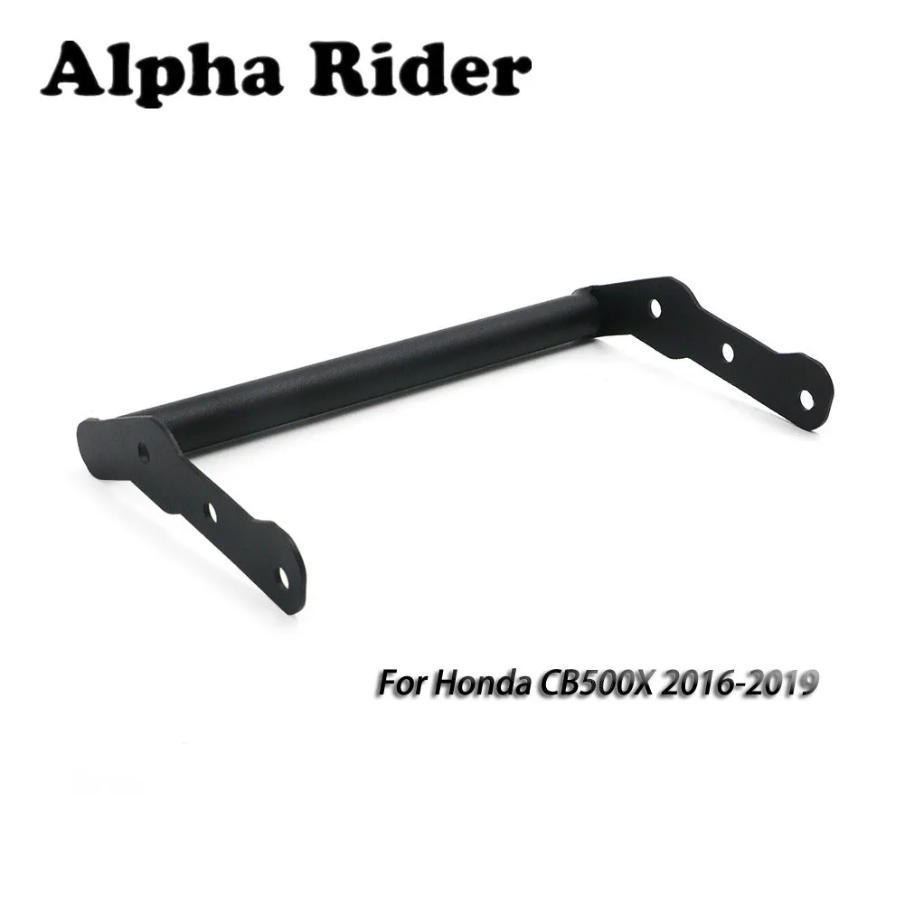 

Motorcycle GPS/SMART PHONE Navigation GPS Plate Bracket Adapt Holder Black For Honda CB 500X CB500X 2016 2017 2018 2019