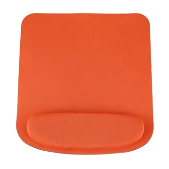 

Rectangle Wrist Support Cloth + EVA Mouse Pad Mice Mat For Compute orange 210*230*20mm