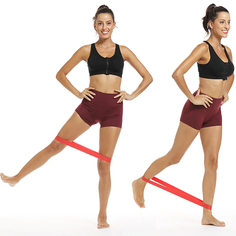 Женский фитнес браслет для йоги эластичный пилатеса спортивный тренировочный