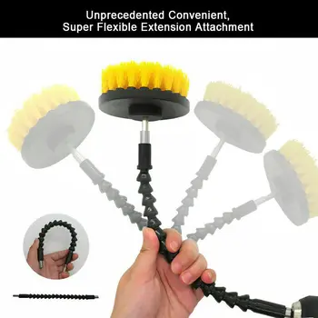 

21pcs Cleaning Brush Drill Brush Electric Attachment Set Cleaning Scrub Cleaner Car Bathtubs