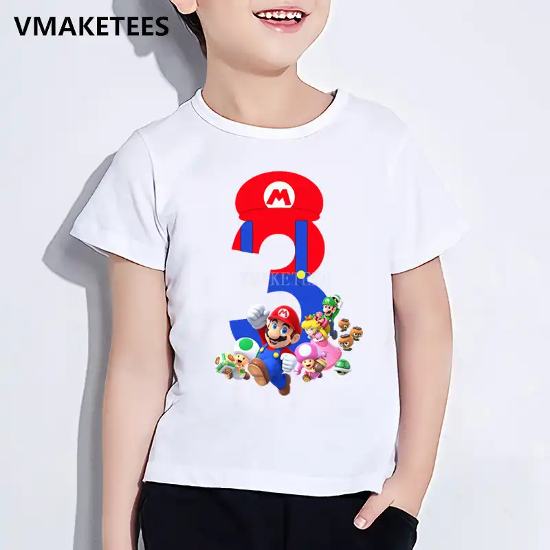 Camisetas niño super mario bros Clearance