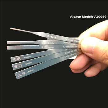 

10 in 1 Stainless Steel Model Grinding Stick File Set Hobby Craft Tools For Gundam Model Accessories