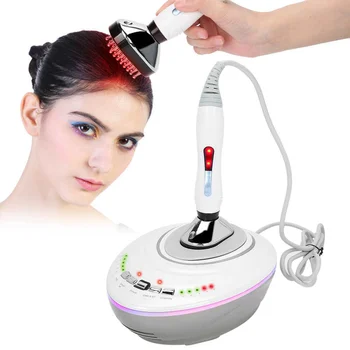 

EMS Microcurrent RF Heating Therapy Vibration Massage Head Relax Hair Growth Machine