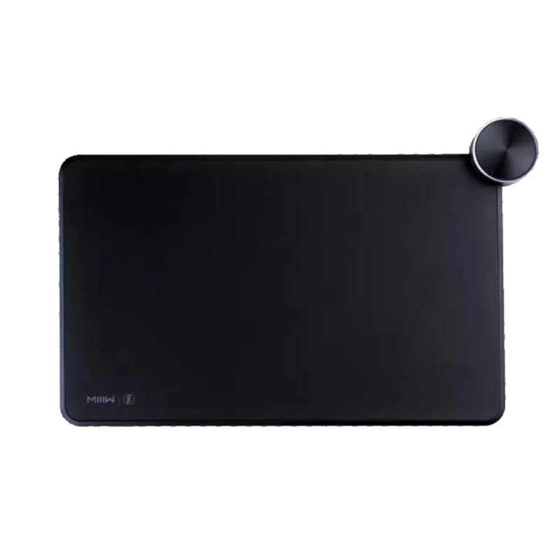 Black Xiaomi MIIIW коврик для мыши Smart Qi стандартная поддержка Mix2S беспроводной зарядный коврик для мыши ABS коврик для мыши RGB светильник коврик для мыши - Цвет: Black