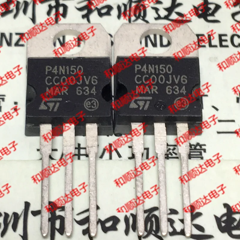 

10 шт. STP4N150 P4N150 TO-220 1500V 3A