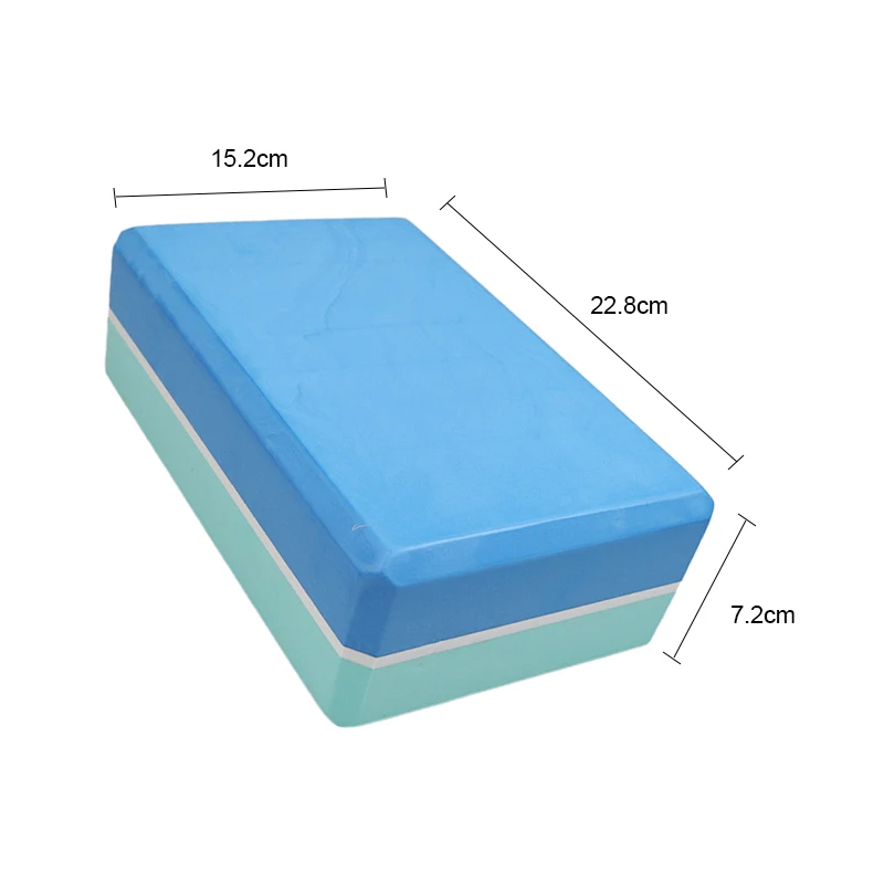 Разноцветный Пилатес блок йоги EVA кирпич Спортивные Упражнения Тренажерный зал пена тренировки Растяжка помощь тело формирование здоровья тренировки для женщин
