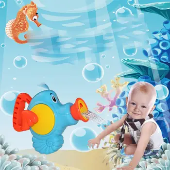 

Bathroom Water Spraying Tool Cartoon Handheld Sprinkler Baby Bath Shower Toy