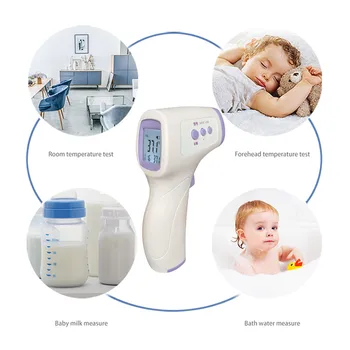 

#H40 Children Digital Infrared Kid Thermometer Gun Non-Contact Forehead Temperature Measurement Tool For Baby Adults Multi-use