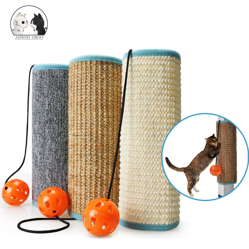 

Hot Quality Sisal Cat Scratch Board Cat Grinding Paw Kitten Mat Climbing Tree Chair Table Mat Furniture Protector Cat Play Toys