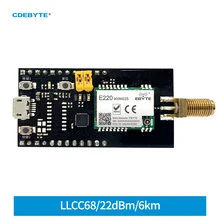 Test Board E220-900MBL-01 E220-900M22S Development Evaluation Kit USB Interface to TTL Easy Use Main Control MCU STM8L151G4