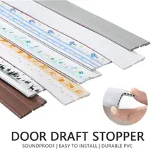 Tiras de sellado autoadhesivas para puertas, espuma de PVC de 90cm, a prueba de viento, a prueba de polvo, herramientas de aislamiento acústico